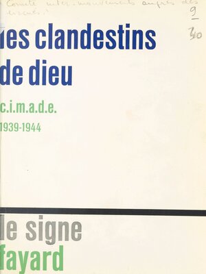 cover image of Les clandestins de Dieu